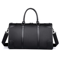 Getaway Weekender Duffle Bag front view in black