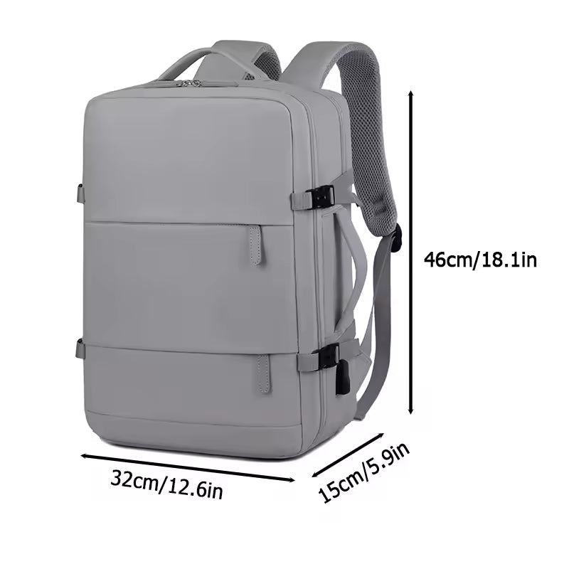 Matrix Tech Pack backpack size reference showing real carrying scale