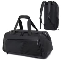WeatherPro Travel Duffle Bag front view in black