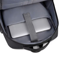 with a laptop compartment on a white background