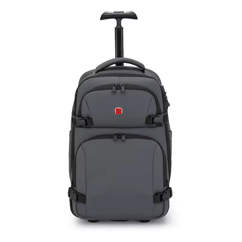 GlideRoll Pro Large Capacity Trolley Travel Bag front view