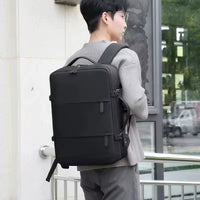 Professional carrying Matrix Tech Pack backpack for office commute