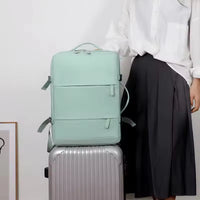 Matrix Tech Pack slim profile business laptop backpack side view