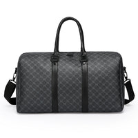 UrbanLux Premium PU Leather Travel Duffle Bag front view