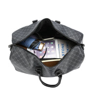 UrbanLux spacious PU leather duffle bag